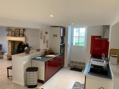 virtuve, La Maison de Josephine in Montignac-Charente