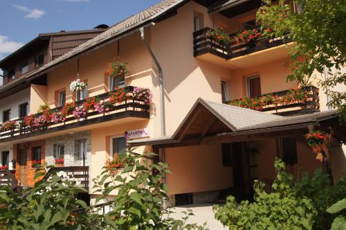 Vue, Apartments Mencinger in Bohinjska Bistrica