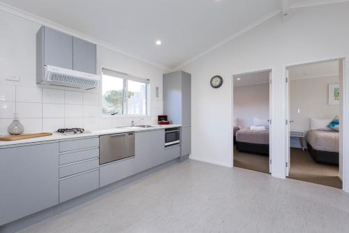 ห้องครัว, Foxton Beach Holiday Park in ฟ็อกซ์ตัน บีช