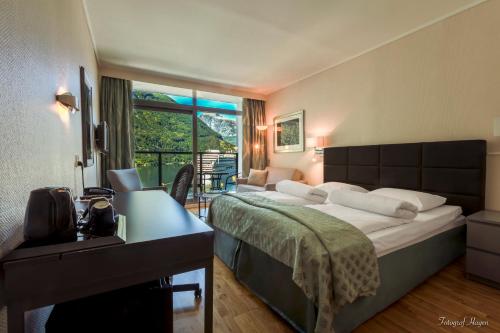 Zimmer mit 2 einzelbetten, superior, fjordblick