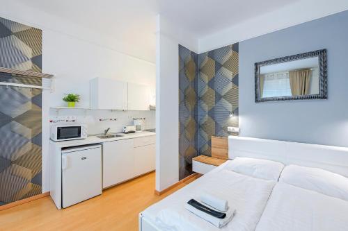 PARKING, AC, WIFI 2 room apartment in the center, Budapešť (fotografie 10)