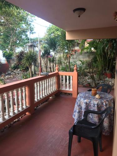 Balcony/terrace, Brisas Del Mar 1/1 Front Beach Apartment in Rincon