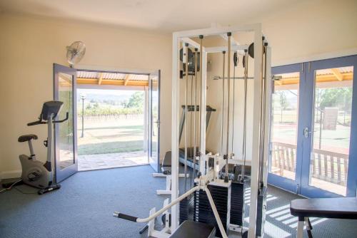 Fitness center, Tranquil Vale Vineyard in Luskintyre