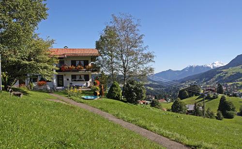 A szálláshely kívülről, Ferienhaus Windegge in Hirschegg (Vorarlberg)