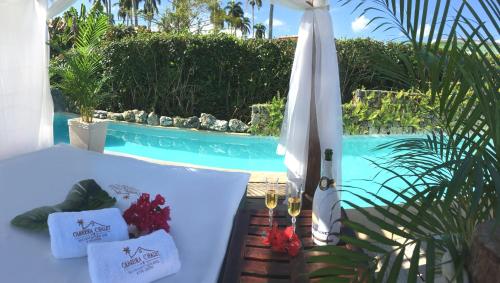 مسبح, Cabrera Chalet boutique hotel in Cabrera