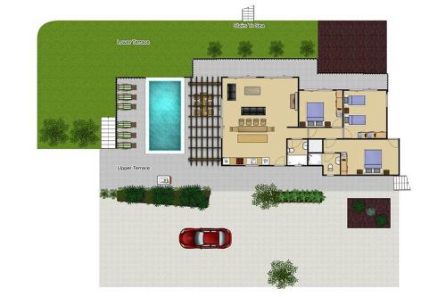  Syvota Villa Sleeps 6 Pool Air Con WiFi in Syvota