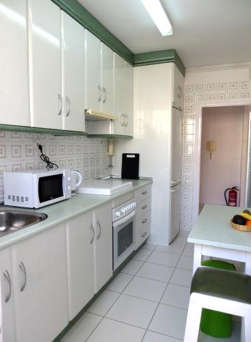 Konyha, 2 bedroom apartment L'Ancora in the Arenal Beach in Platja de l'Arenal