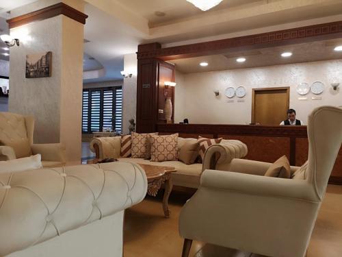 Terra Europe Brontes Hotel The 1-star Terra Europe Hotel offers comfort and convenience whether youre on business or holiday in Targovishte. Both business travelers and tourists can enjoy the hotels facilities and services. 2