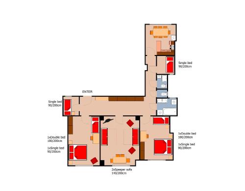 Apartments with 2 Bathrooms - image 9