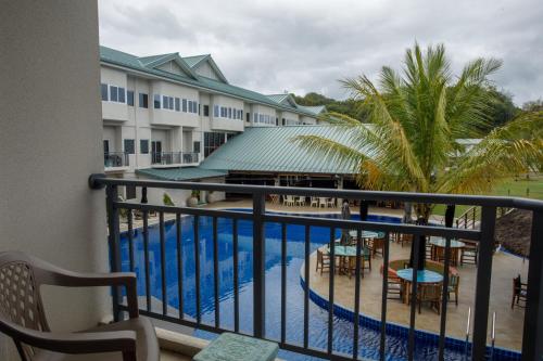balkong/terrass, Cove Resort Palau in Koror Island