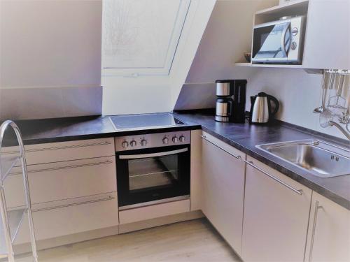 Kitchen, Ferienhof Christian und Antje Hopp in Fehmarn