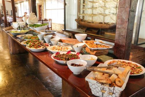 ห้องอาหาร, Hotel Fazenda Sete Lagos in กวาราตินกิวต้า