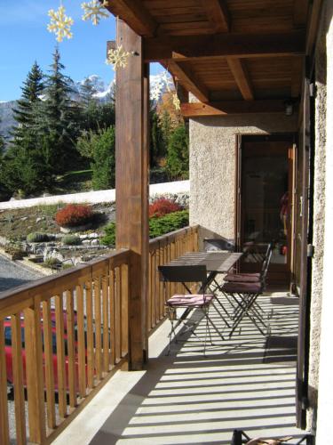 Balkon/Terrasse, Le Petit Randonneur in Courchevel