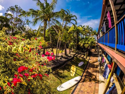 شرفة/ تراس, كول باناناز باكباكرز (Cool Bananas Backpackers) in أغنيس واتر