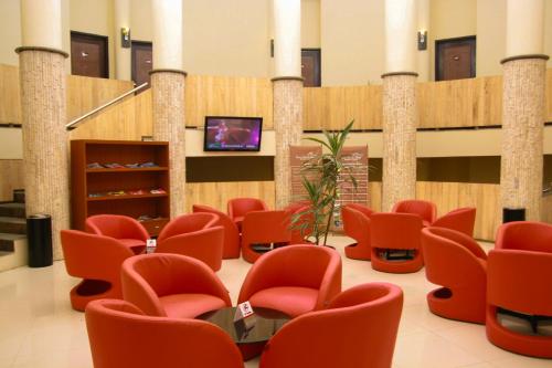 Shared lounge/TV area, Taman Simalem Resort in Merek