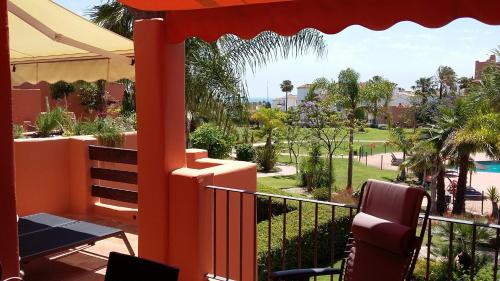 ระเบียง/ชานเรือน, Superbe Appartement New Golden Miles in เรซิเนรา โบลาดิยา