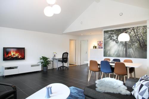 sala de TV, Saga Caves in Sandnes