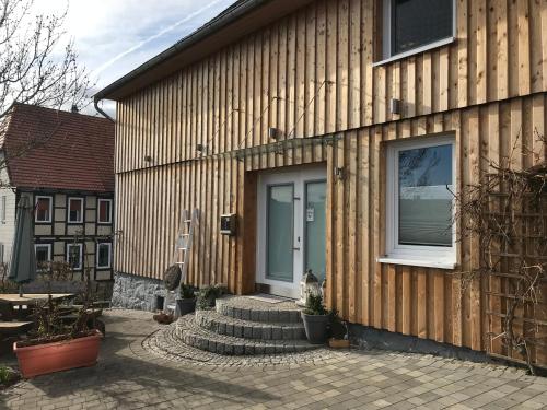 Bejárat, Fachwerk FeWo Schoningen in Kassel