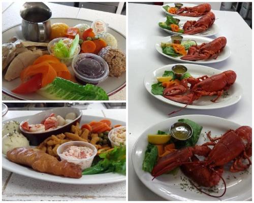 Ēdiens un dzērieni, The Fundy Rocks Resort in Hopvelas Keipa (NB)