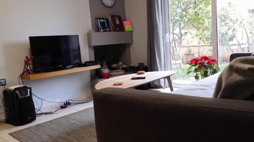 Athenian apartment with garden, near metro station Chalandri Nu 3, Athens