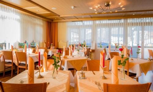 Étterem, Hotel Heilquelle-Leukerbad-Therme in Leukerbad