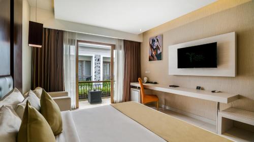 Deluxe Double or Twin Room with Pool View room in Tonys Villas & Resort Seminyak - Bali