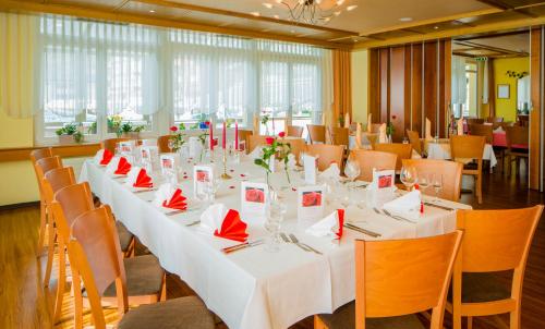 Étterem, Hotel Heilquelle-Leukerbad-Therme in Leukerbad