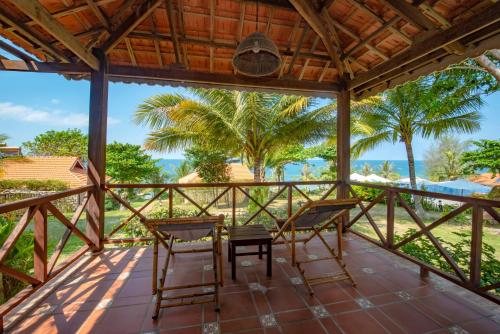 Terraza/balcón, Phu Quoc Eco Beach Resort in Ong Lang