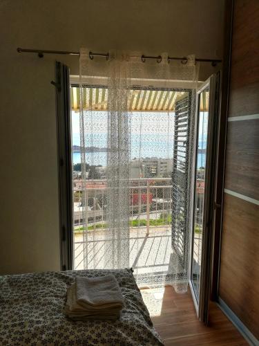 Balkon/Terrasse, Apartments Villa Ravlić (Apartments Villa Ravlic) in Makarska