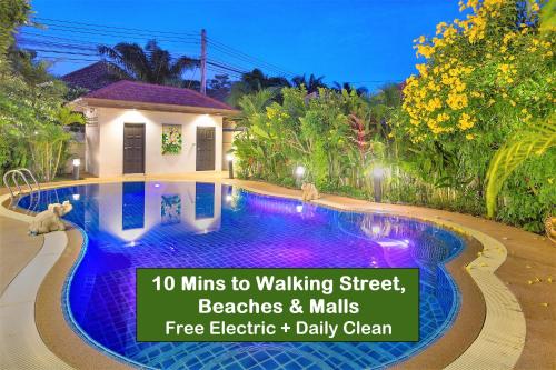 Baan Leelawadee - 4 Bed Villa near Beach Pattaya