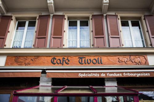 Café Tivoli in Châtel-Saint-Denis, Schweiz
