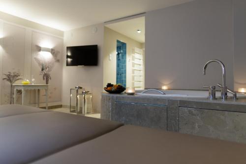 Hot tub, Appartementhaus Luuvhoog in Keitum