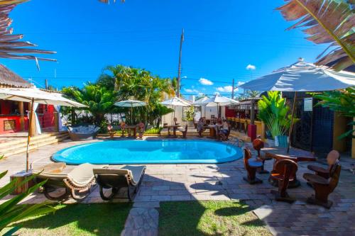 花园, Hotel Aconchego Porto de Galinhas in 波尔图嘎林海斯