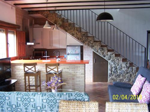 Krogs/atpūtas telpa, Casa Rural Altozano Elche de la Sierra in Elche de la Sierra