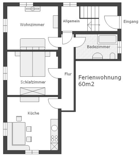 Two-Bedroom Apartment