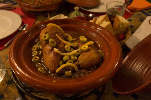 Restoran, Riad El Ma in Meknes