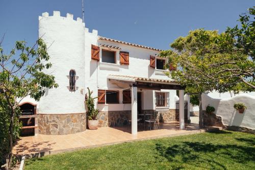 A szálláshely kívülről, Casa Lola in Zahora