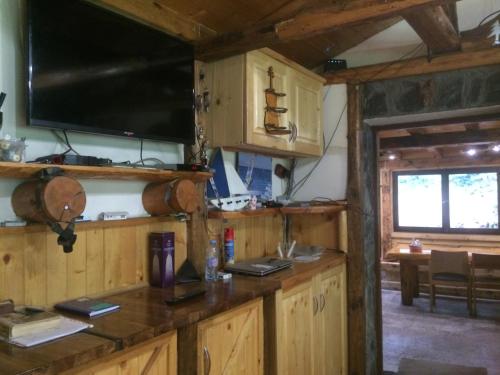 共用Lounge/電視區, Malka Yurta Hut in 潘尼茨殊特