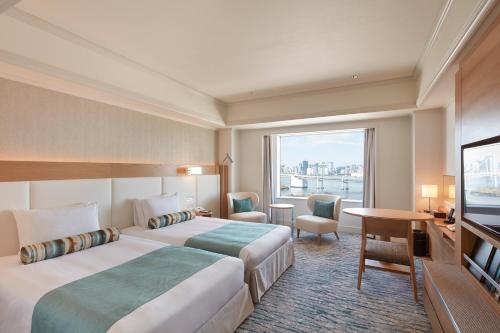 Deluxe Twin Room with Bay View - Rainbow Bridge Side - Non-Smoking