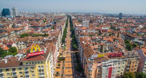 Vista exterior, Hostel Mostel Hub Rooms and Apartments in Sofia City Center