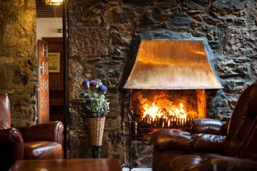 Спільний лаунж/ТБ зона, Loch Ness Lodge Hotel in Драмнедрочіт