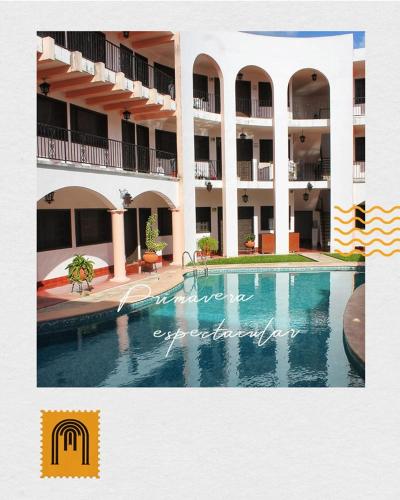 Úszómedence, Hotel Zaci in San Juan