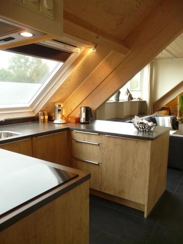 Konyha, Appartementen Het Oude Atelier in Schoorl met Bregtdorp