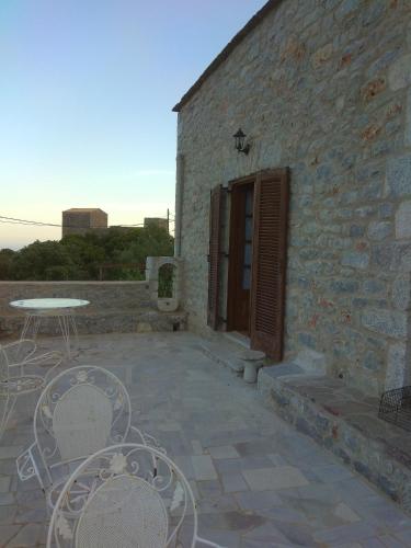 Peace in the wildest landscape of Mani