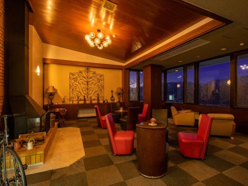 Bar/lounge, HAKONE GORA ONSEN Hotel Kasansui in Hakone