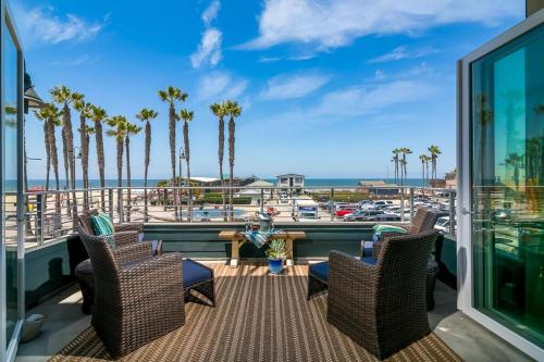 Balcony/terrace, Ocean View 3 Bedrooms Condo, just steps from the park, pier & water! in Imperial Beach