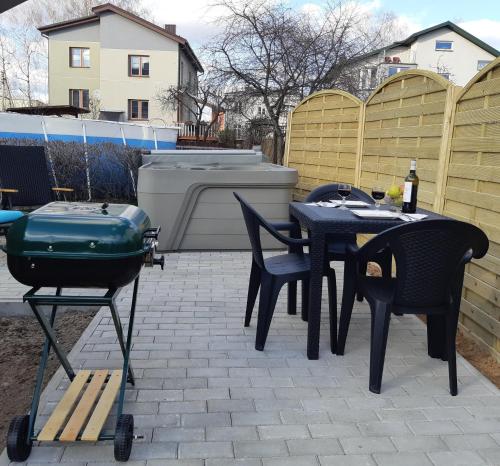 Apartments with outdoor SPA jacuzzi and sauna