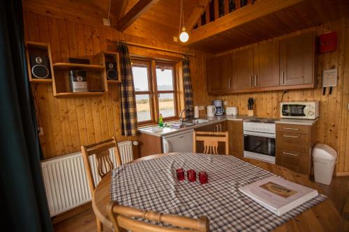 Køkken, Hestasport Cottages in Varmahlid
