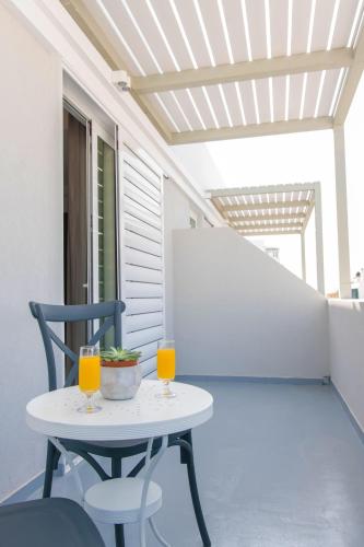Balcony/terrace, Byzantio City Hotel in Tinos