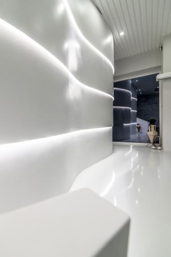 Lobby, Byzantio City Hotel in Tinos
